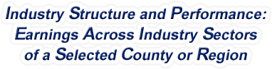 Rhode Island - Earnings Across Industry Sectors of a Selected County or Region